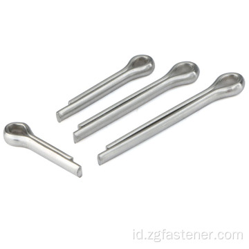 Pin pegas melingkar Metrik DIN Standar Spring Split Cotter Pin GB 91/DIN 94
